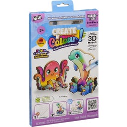 Create N Colour Animali Marini - Delfino e Polpo - 1 pz.