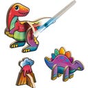 Create N Colour Dinosauri - Raptor e Stegosauro - 1 pz.