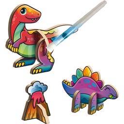 Create N Colour Dinosauri - Raptor e Stegosauro - 1 pz.
