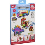 Create N Colour Dinosaurier - Raptor + Stegosaurus