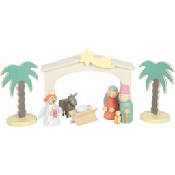small foot Presepe in Legno - Storia di Natale
