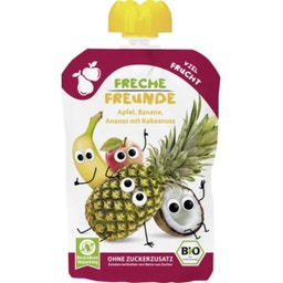Bio Quetschie Apfel, Banane, Ananas & Kokosnuss - 100 g