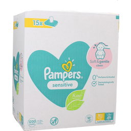 Pampers Feuchttücher Sensitive - 1.200 Stk