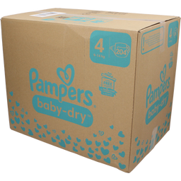 Pampers Windeln Baby Dry Gr.4 - 204 Stk
