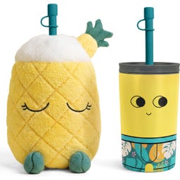 Pip the Pineapple Fuzzie Insulated Mug, 360 ml