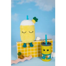 Pip the Pineapple Fuzzie Insulated Mug, 360 ml