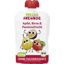Bio Quetschie Apfel, Birne & Passionsfrucht - 100 g