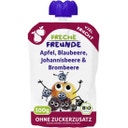 Bio Quetschie Apfel, Blaubeere, Johannisbeere & Brombeere - 100 g