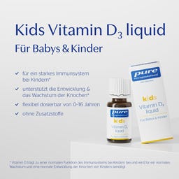 Pure Encapsulations® Kids Vitamin D3 liquid - 10 ml