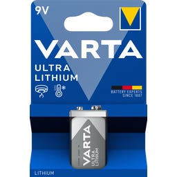 VARTA Ultra Lithium 9V-Block - 1 Stück - 1 Stk