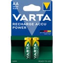 RECHARGE ACCU Power AA 2600 mAh - Lot de 2 - 1 pcs