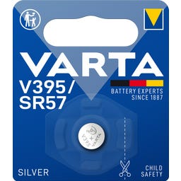 VARTA SILVER Knopfbatterie V395/SR57 - 1 Stück - 1 Stk