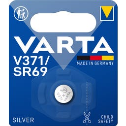 SILVER-knoopcelbatterij V371/SR69 - 1 stuk - 1 st.