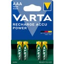 RECHARGE ACCU Power AAA 1000 mAh - Lot de 4 - 1 pcs