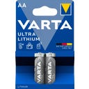 VARTA Pile ULTRA LITHIUM Mignon AA - Lot de 2 - 1 pcs
