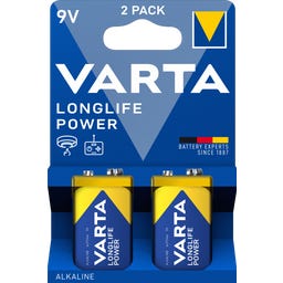 VARTA High Energy E-Block 6LR61 - 2 Unidades - 1 uds.