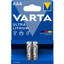 VARTA Pile ULTRA LITHIUM Micro AAA - Lot de 2 - 1 pcs