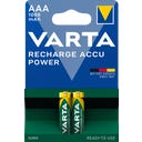 RECHARGE ACCU Power AAA 1000 mAh - Lot de 2 - 1 pcs
