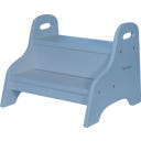 Kindsgut Holztritt Taubenblau
