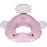 Kindsgut R&eacute;ducteur de Toilette Baleine Rose Clair