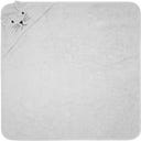 Kindsgut Kapuzenhandtuch Katze Grau 75 x 75 cm