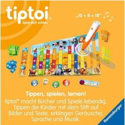 tiptoi - Der verrückte Rechen-Zoo (EN ALLEMAND) - 1 pcs