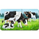 Puzzle - Tierfamilien auf dem Bauernhof, 9 x 2 Teile - 1 Stk