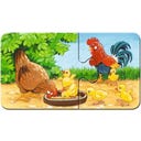 Puzzle - Tierfamilien auf dem Bauernhof, 9 x 2 Teile - 1 Stk