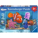 Puzzle - Nemo kleine Ausreißer, 2x12 Teile - 1 Stk