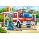 Puzzle - Polizei und Feuerwehr, 2x12 Teile - 1 Stk