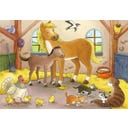 Puzzle - Glückliche Tierfamilien, 2 x 12 Teile - 1 Stk