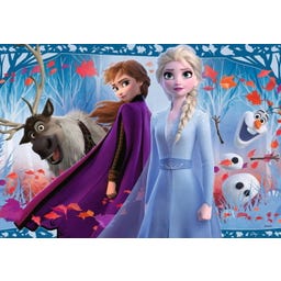 Puzzle - Frozen, Reise ins Ungewisse, 2x12 Teile - 1 Stk