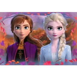 Puzzle - Frozen, Reise ins Ungewisse, 2x12 Teile - 1 Stk