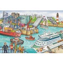 Mallette Métallique de 4 Puzzles sur les Transports - 1 pcs