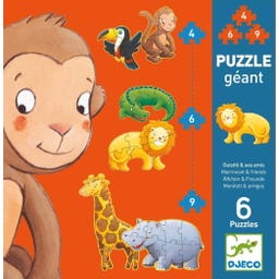 Djeco Puzzle - Ouistiti et ses Amis - 1 pcs