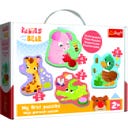 Trefl Baby Puzzle - Babies & the Bear - 1 pc