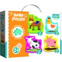 Trefl Baby Puzzle - Živali na kmetiji - 1 kos.