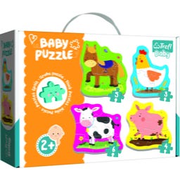Trefl Baby Puzzle - Tiere auf dem Bauernhof