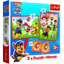 Trefl 2 in 1 Puzzles + Memo - Paw Patrol - 1 Stk