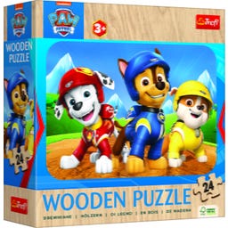 Holz Puzzle Junior 'Hundecrew' 24 Teile - Paw Patrol