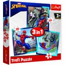 Trefl 3 in 1 Puzzle - Spiderman - 1 kos.