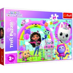 Maxi Puzzle 24 pièces – Gabby et la Maison Magique - 1 pcs