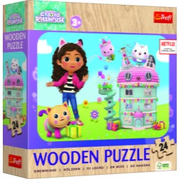 Puzzle Bois Junior 24 pièces – Gabby et la Maison Magique - 1 pcs