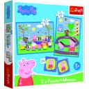 Trefl Peppa Pig 2 in 1 Puzzel & Memo - 1 st.