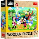 Lesena sestavljanka Junior - Disney Mickey Mouse and Friends, 24 delov - 1 kos.