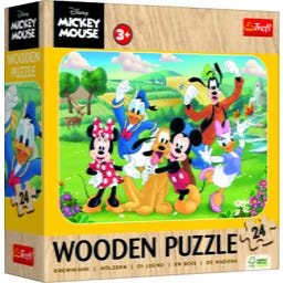 Holz Puzzle Junior - Disney Mickey Mouse and Friends 24 Teile