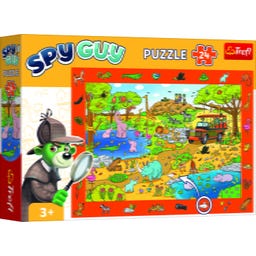 Trefl Spy Guy Safari Puzzel - 24 stukjes - 1 st.