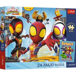 Maxi Puzzle Premium Plus 24 Teile &ndash; Spidey
