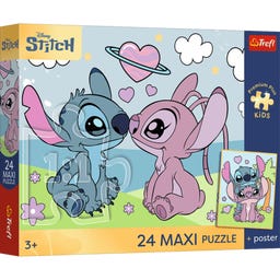 Maxi Puzzle Premium Plus 24 Teile &ndash; Lilo & Stich