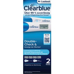 Clearblue Schwangerschaftstest Double-Check